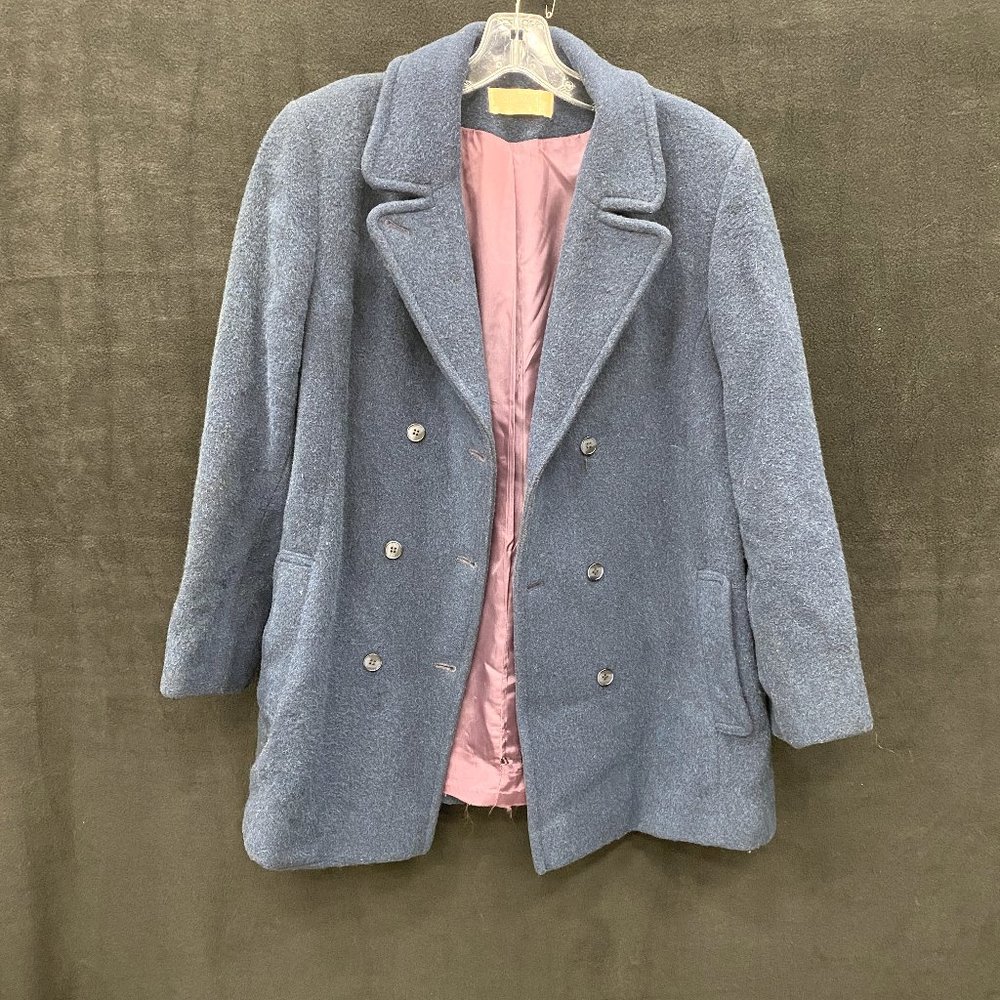 Pendleton Peacoat Jacket Double Breasted Wool Vin… - image 1